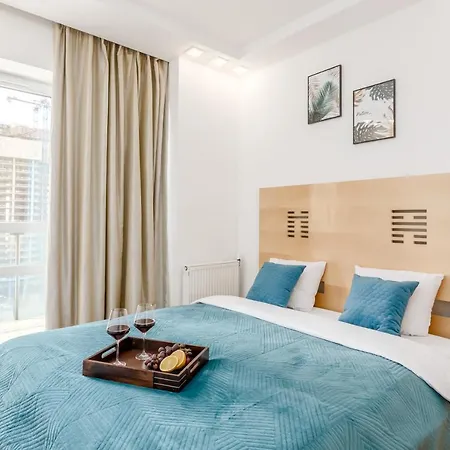 Warsaw City Apartments Browary Esterno foto